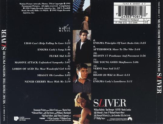 Various : Sliver (Music From The Motion Picture) (CD, Comp)