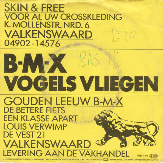 Drukwerk : B-M-X (7", Single)