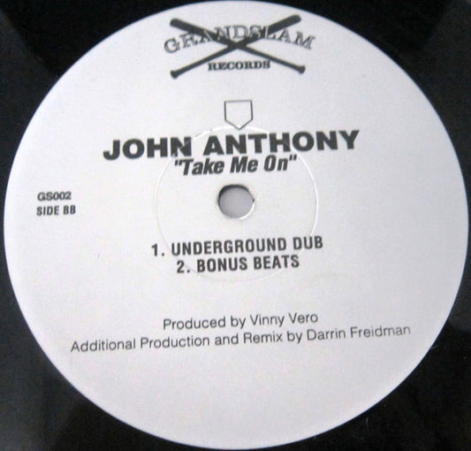 John Anthony (5) : Take Me On (12")