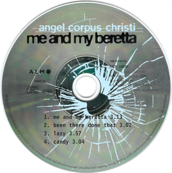 Angel Corpus Christi : Me And My Beretta (CD, Single)