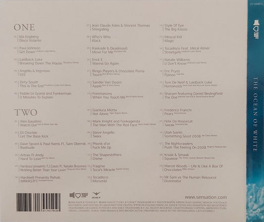 Various : Sensation (The Ocean Of White) (2xCD, Mixed)
