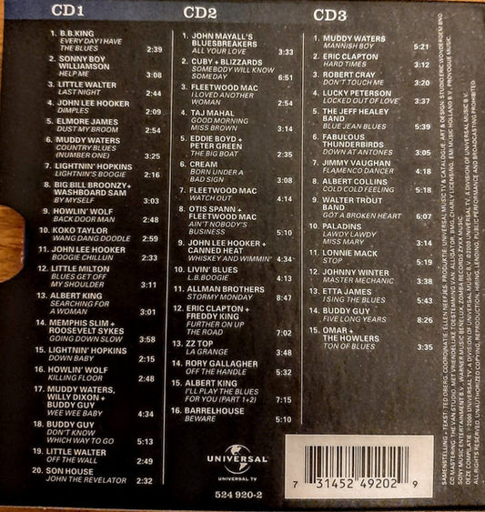 Various : Bluesbox (3xCD, Comp)