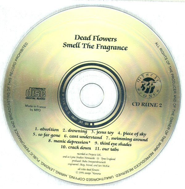 Dead Flowers : Smell The Fragrance (CD, Album)