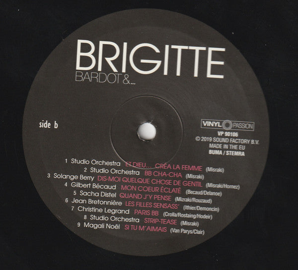 Brigitte Bardot : B.B. La Légende (LP, Comp, RM)