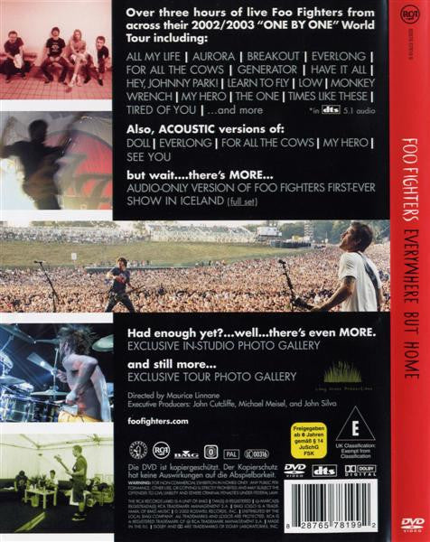 Foo Fighters : Everywhere But Home (DVD-V, Copy Prot., PAL)