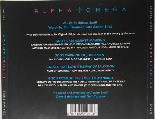 Adrian Snell : Alpha And Omega (CD, Album)