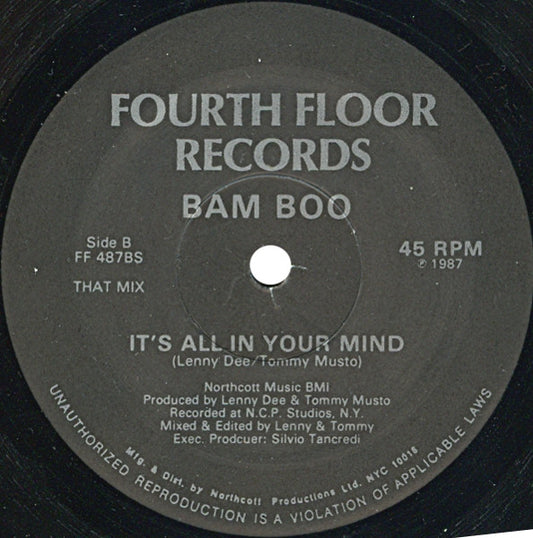 Bamboo (2) : It's All In Your Mind (12")