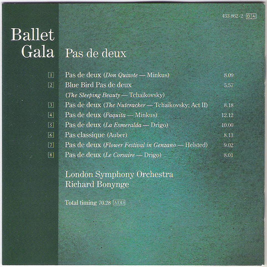 Richard Bonynge, London Symphony Orchestra : Ballet Gala - Pas De Deux (CD, Comp)
