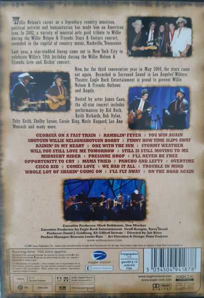 Willie Nelson & Friends Of Willie Nelson : Outlaws And Angels (DVD-V, PAL)