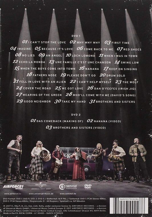 The Kelly Family : We Got Love - Live (2xDVD-V, PAL)