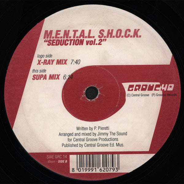 Mental Shock : Seduction Vol. 2 (12")