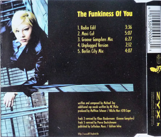 Chaah : The Funkiness Of You (CD, Maxi)