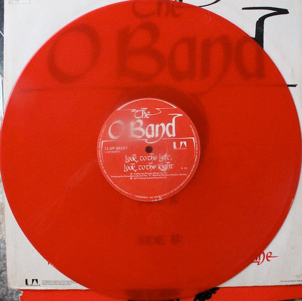A Band Called "O" : Look To The Left, Look To The Right (12", Red)