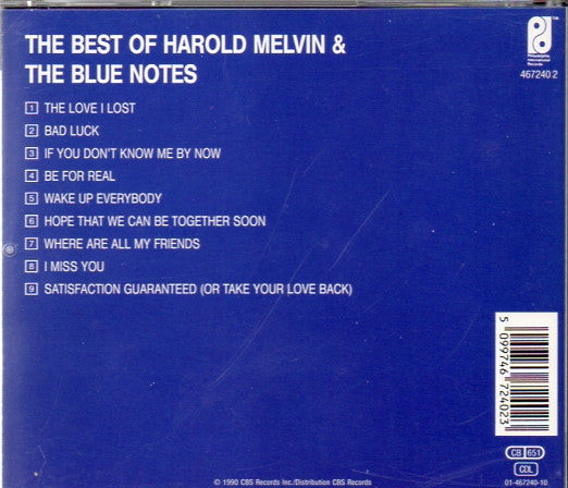 Harold Melvin And The Blue Notes : The Best Of (CD, Comp)