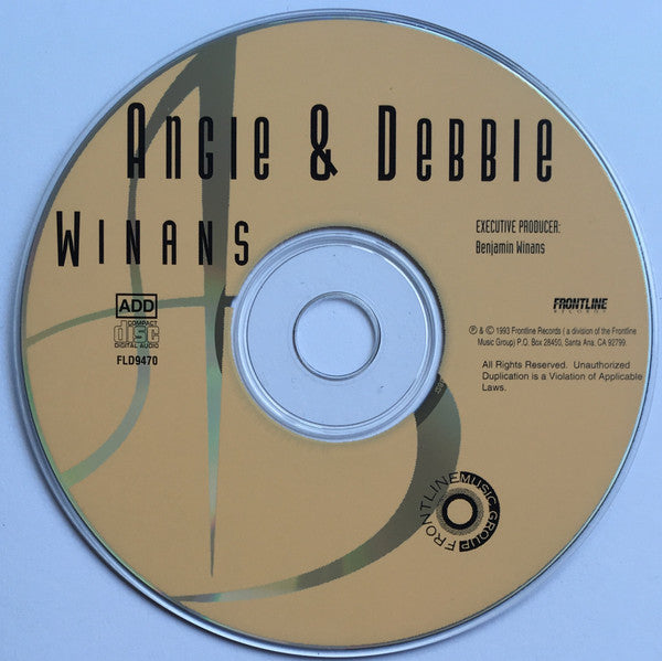 Angie & Debbie : Angie & Debbie (CD, Album)