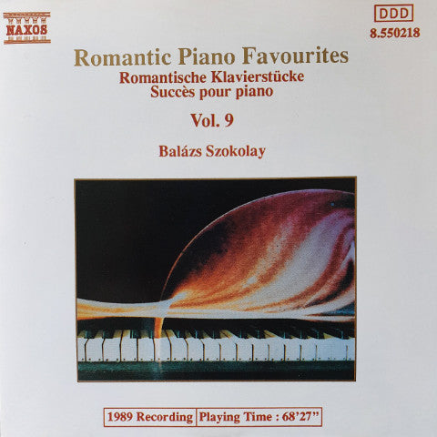 Balázs Szokolay : Romantic Piano Favourites Vol. 9 (CD, Album)