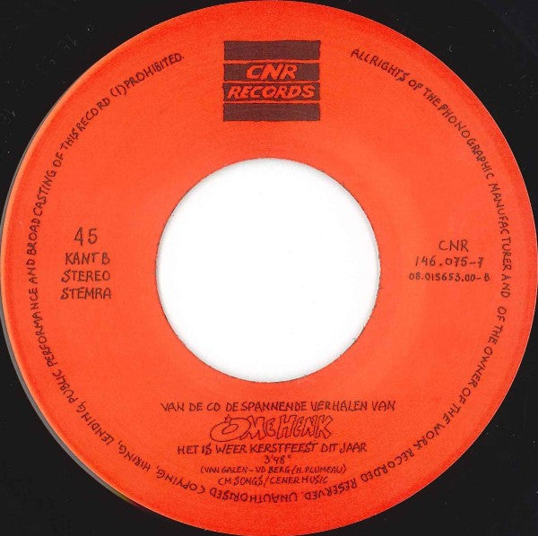 Ome Henk : Olee Olee Sinterklaas Is Here To Stay !!! (7", Single)