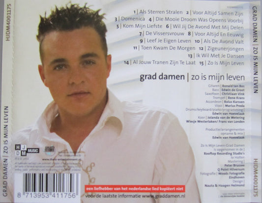 Grad Damen : Zo Is Mijn Leven (CD, Album)