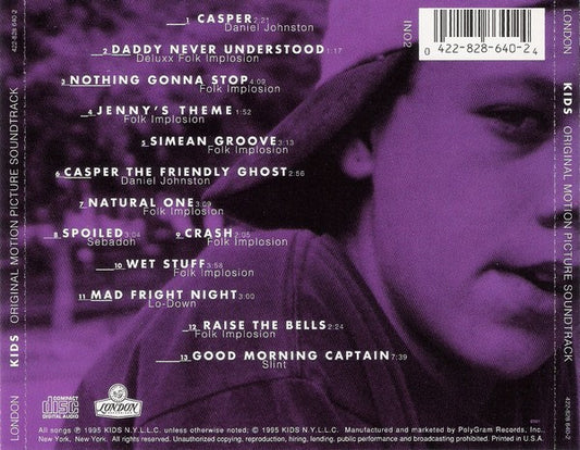Various : Kids (Original Motion Picture Soundtrack) (CD, Comp, INO)