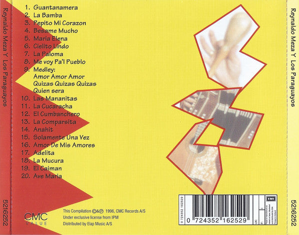 Reynaldo Meza Y Los Paraguayos : The Very Best Of (CD, Comp)