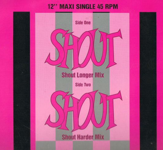 Lulu : Shout (1986 Re-Recording) (12", Maxi)