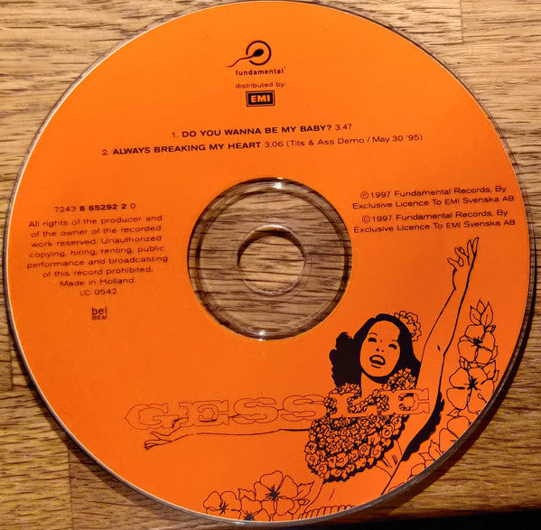 Per Gessle : Do You Wanna Be My Baby? (CD, Single, Car)