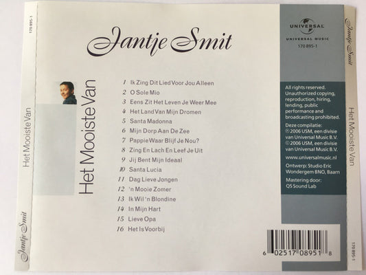 Jan Smit : Het Mooiste Van (CD, Comp)