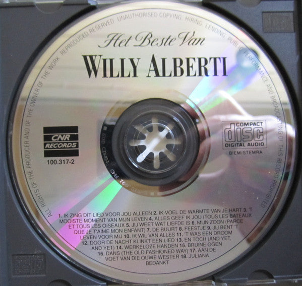 Willy Alberti : Het Beste Van Willy Alberti (CD, Comp)