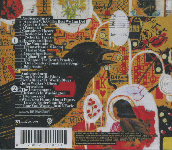 Steve Earle : Just An American Boy (The Audio Documentary) (2xCD, Album, RE)