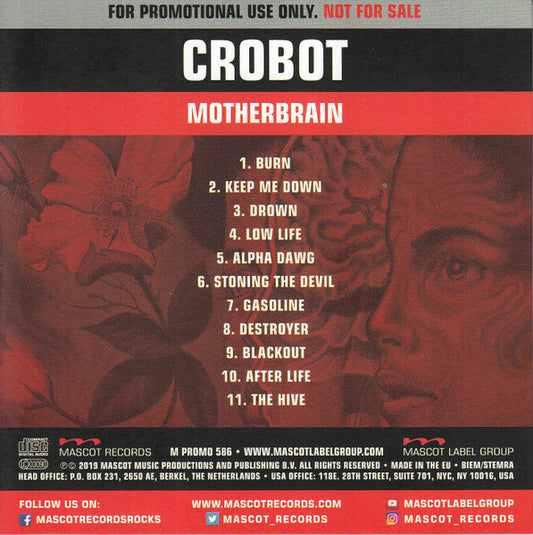 Crobot : Motherbrain (CD, Album, Promo)