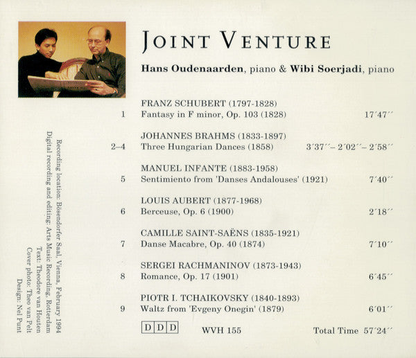Hans Oudenaarden, Wibi Soerjadi : Joint Venture (CD, Album)