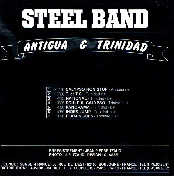 Various : Steel Band - Antigua & Trinidad (CD, Album)