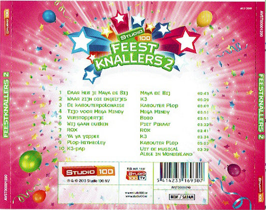 Various : Studio 100 Feestknallers 2 (CD, Comp)