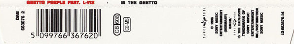 Ghetto People Feat. L-Viz : In The Ghetto (CD, Maxi)