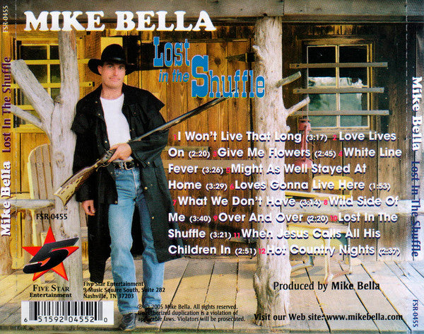 Mike Bella : Lost In The Shuffle (CD, Album)