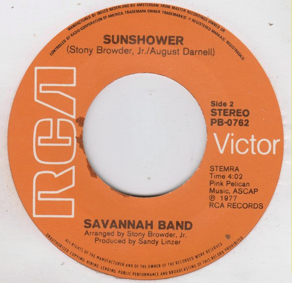 Dr. Buzzard's Original Savannah Band : I'll Play The Fool (7", Single)