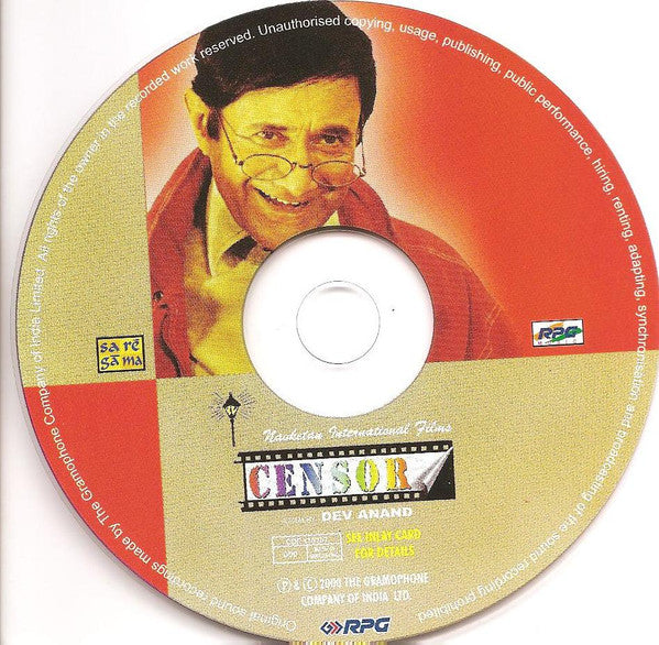 Jatin Lalit, Neeraj (2), Vinoo Mahendra : Censor & Hits Of Jatin-Lalit (CD)