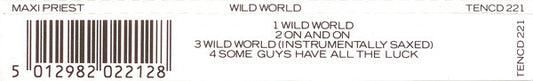 Maxi Priest : Wild World (CD, Single, Pic)