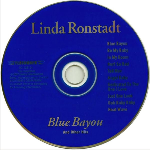 Linda Ronstadt : Blue Bayou And Other Hits (CD, Comp, RE)
