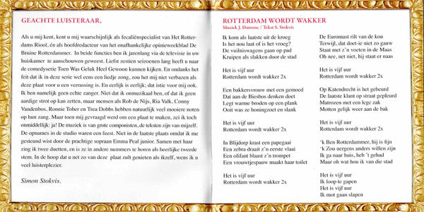 Simon Stokvis : Toen Was Geluk Heel Gewoon (Simon Stokvis Zingt 13 Onvergetelijke Sjansongs) (CD, Album)