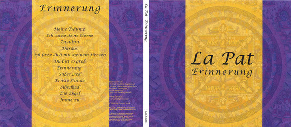 La Pat : Erinnerung (CD)