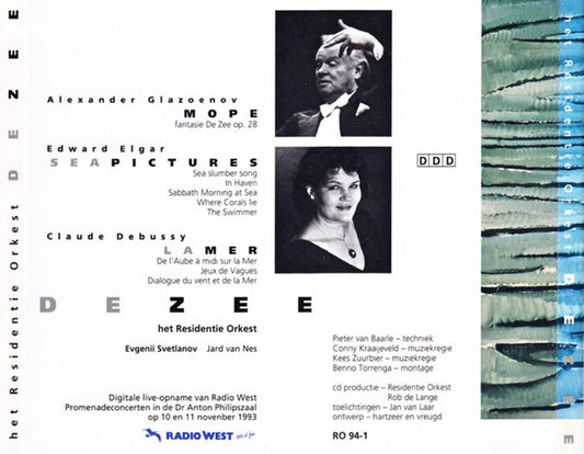 Residentie Orkest : De Zee (CD, Album)