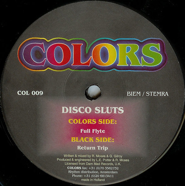 Disco Sluts : Full Flyte / Return Trip (12")