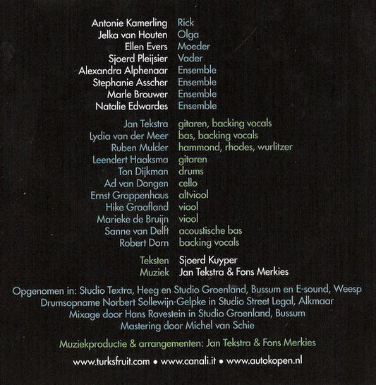 Various : Turks Fruit - De Musical (CD)