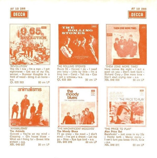 After Tea : Not Just A Flower In Your Hair / The Time Is Nigh (7", Single, Mono)