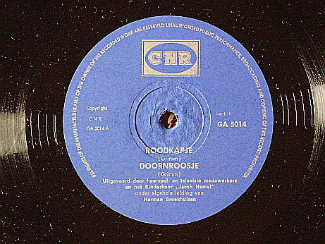 Various : Sprookjes Van De Efteling, Deel 1 (LP, Mono)