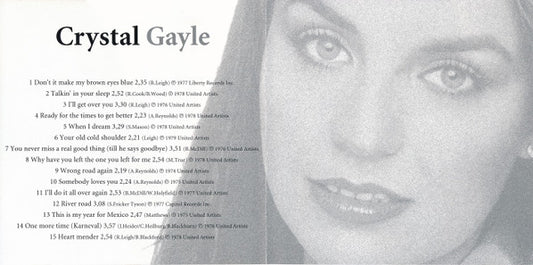 Crystal Gayle : Country Legends (CD, Comp)