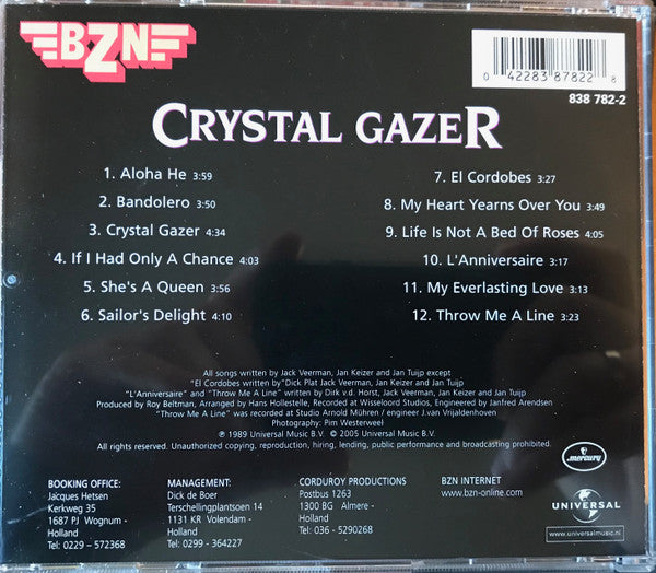 BZN : Crystal Gazer (CD, Album, RE)