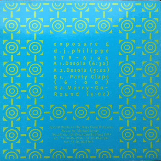 Exposure & DJ Philippe : Desola (12")