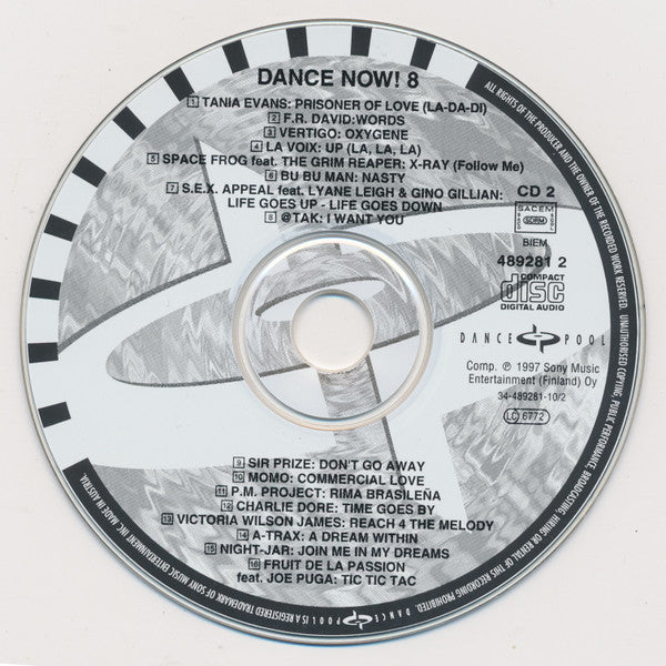 Various : Dance Now! 8 (2xCD, Comp)